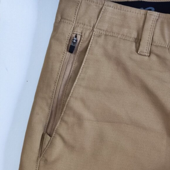 Eddie Bauer outdoor pants men's size 30X30 desert brown zip pocket - Picture 10 of 15